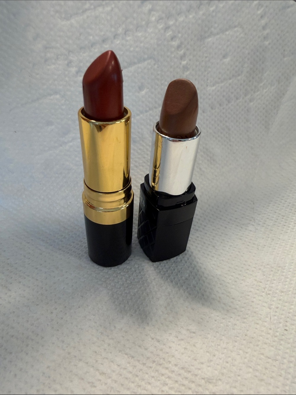 Revlon Duo Lipstick Set 026 abstract orange 050 hazelnut